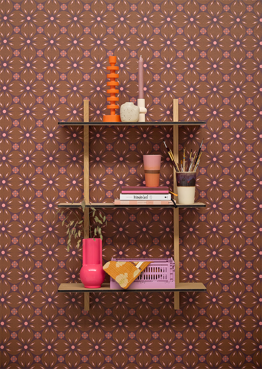 Porto Chestnut Wallpaper 