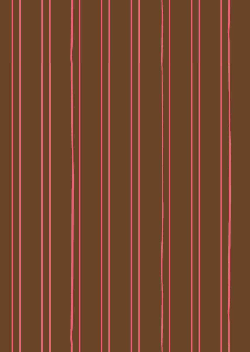 Striped Cocoa Wallpaper 