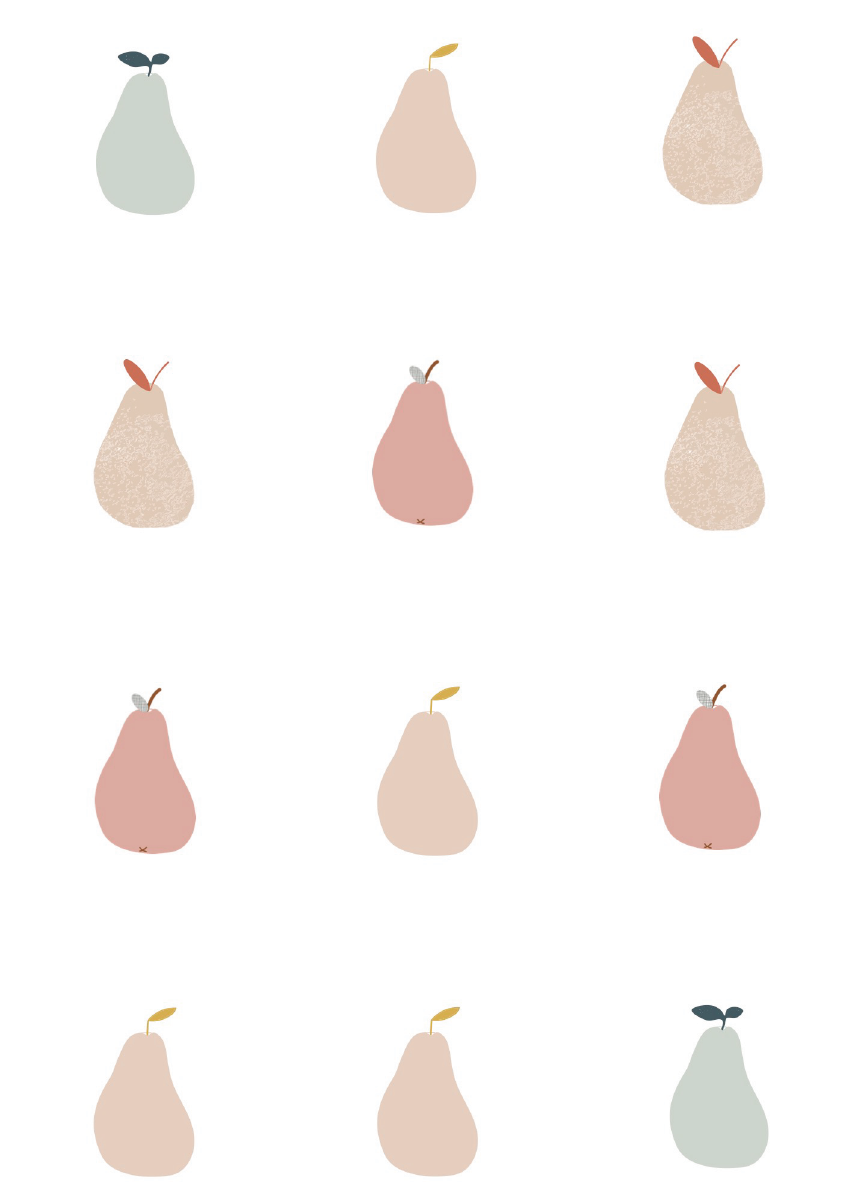 Pears Pink Wallpaper 