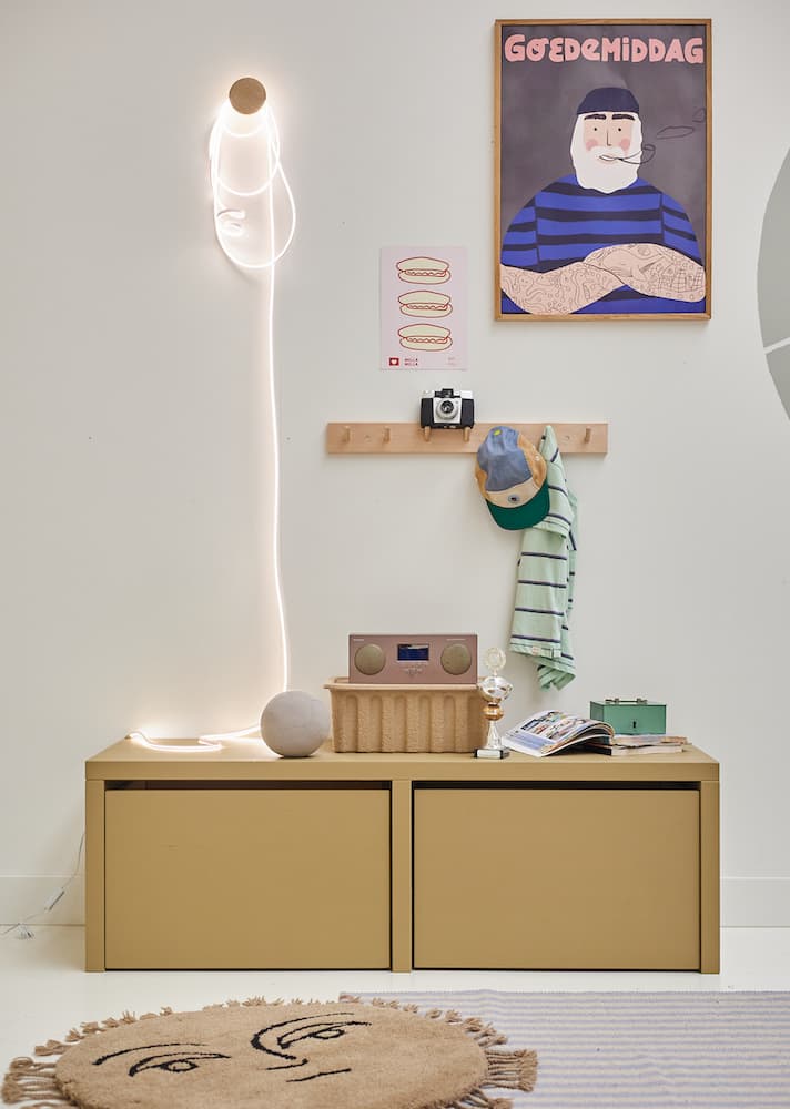 Storage unit S Bibelotte color 135cm