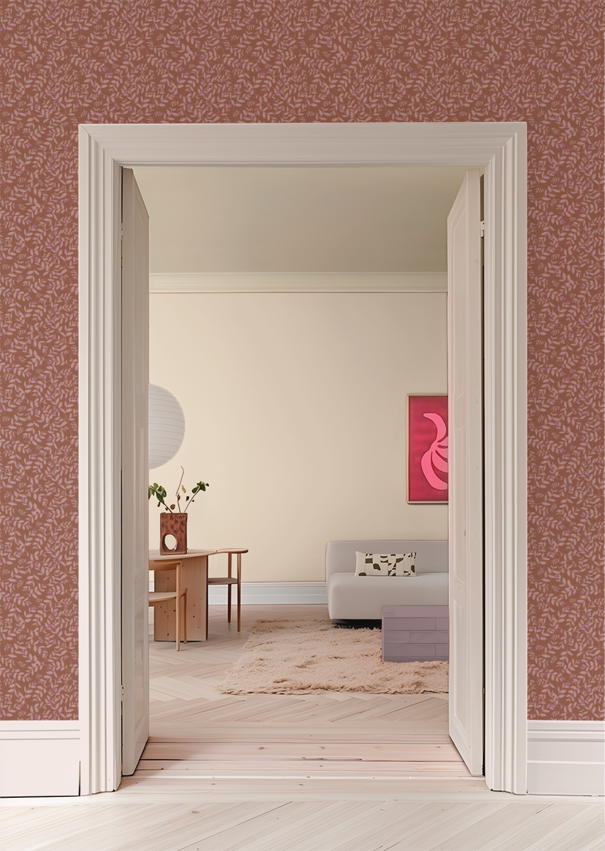 Floral Chocolate Wallpaper