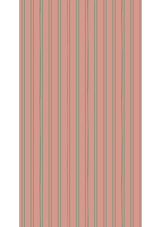 Raspberry striped wallpaper sample