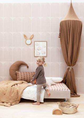Rainbow Terracotta Wallpaper 