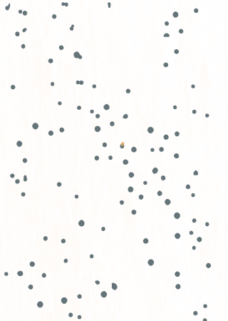 Dotty Denim Blue Wallpaper 