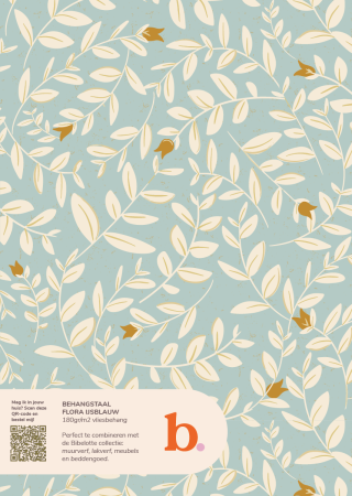 Floral ice Wallpaper sample