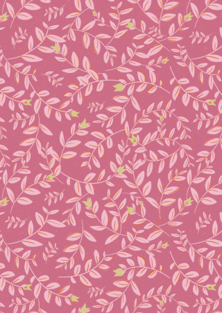 Floral Fuchsia Wallpaper