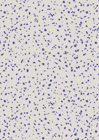 Terrazzo Cobalt Wallpaper
