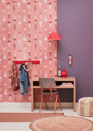 Bohemian Pink Wallpaper