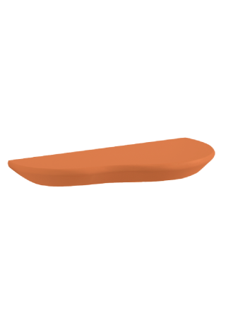 Zwevende wandplank Alvar - wave