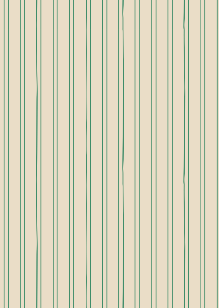 Biscuit striped wallpaper sample