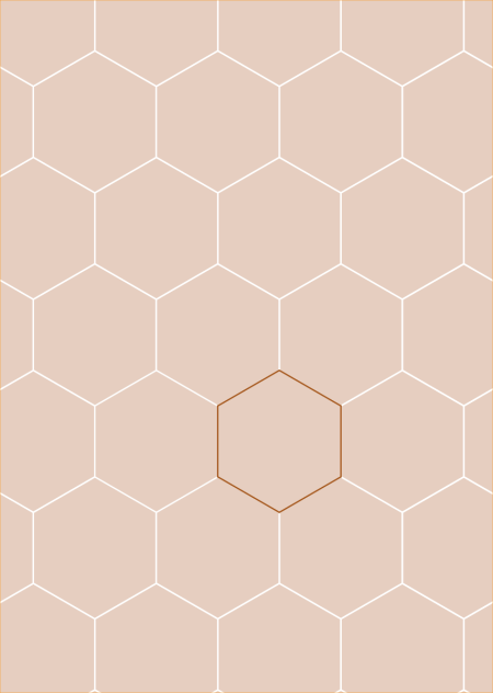Honeycomb Wallpaper Nude