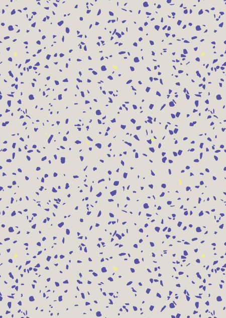 Terrazzo Cobalt wallpaper sample