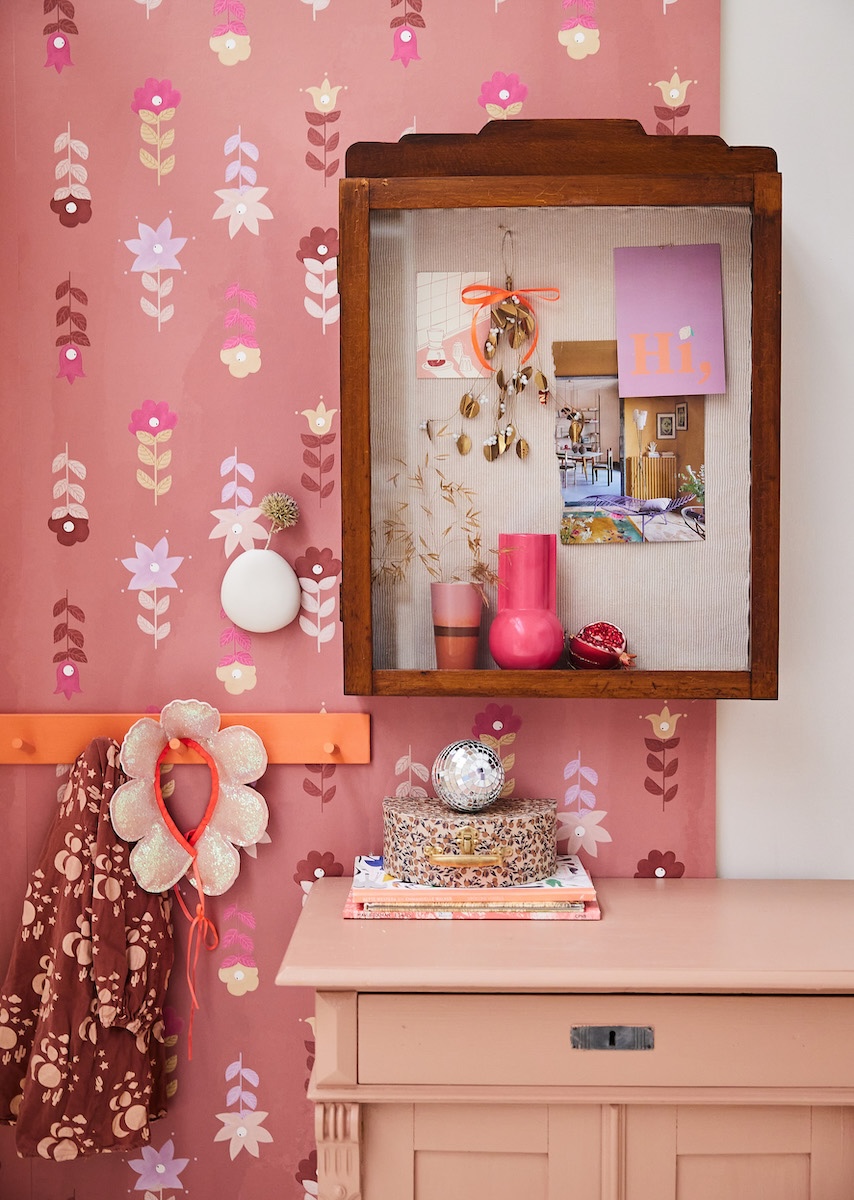Bohemian Pink Wallpaper