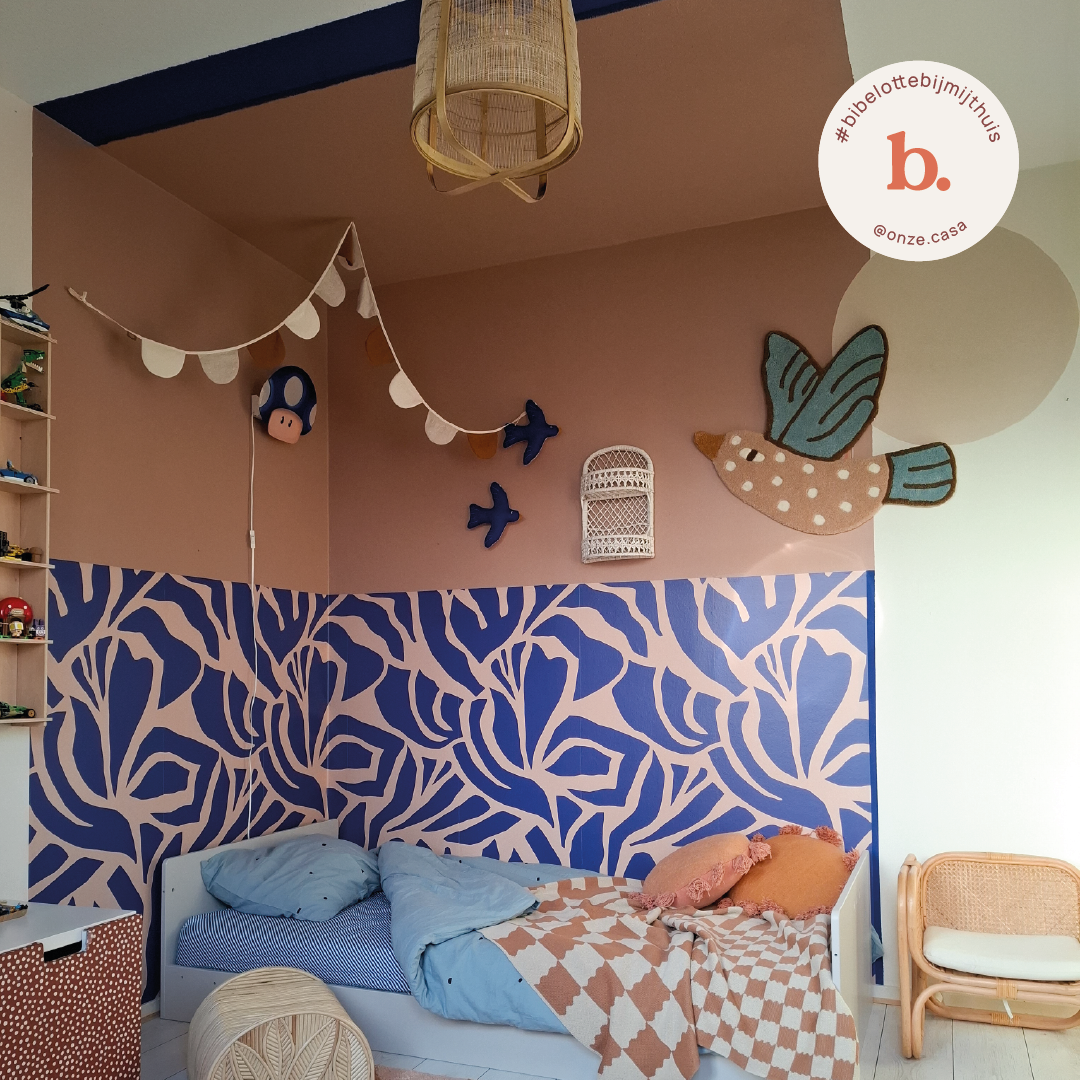Muurverf Velvet - ontwerp van @onze.casa