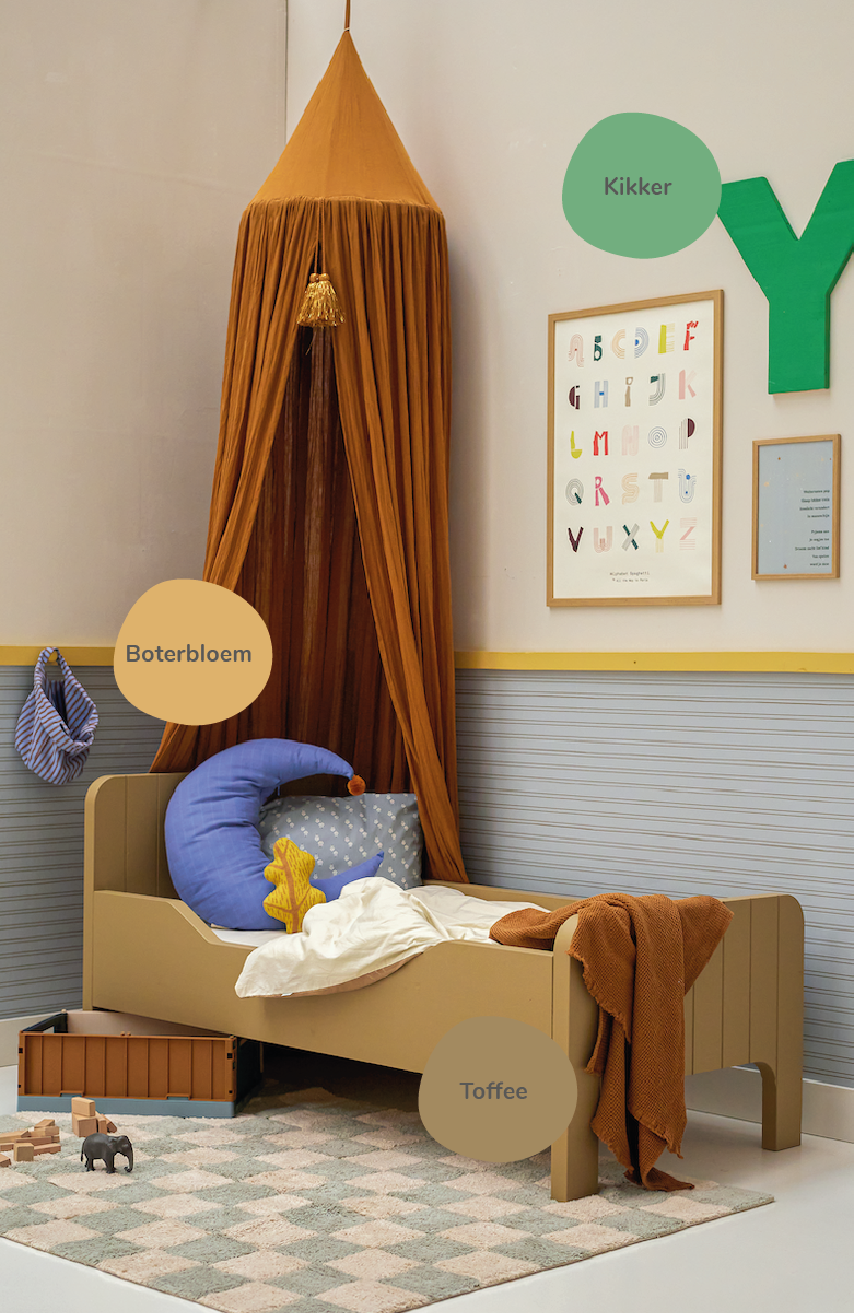 streep behang kinderkamer